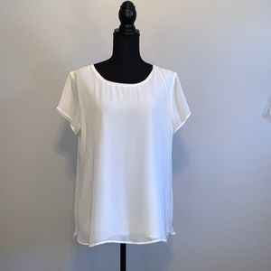 Ann Taylor White Blouse